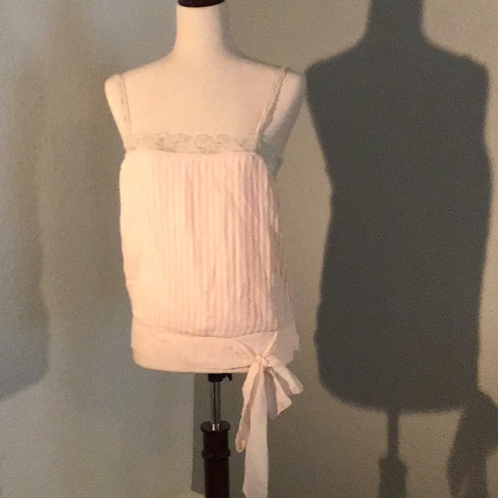 Powderpuff pink delicate cami